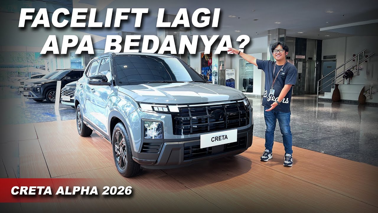 TAMPILAN LEBIH GARANG - REVIEW NEW HYUNDAI CRETA APLHA 2026