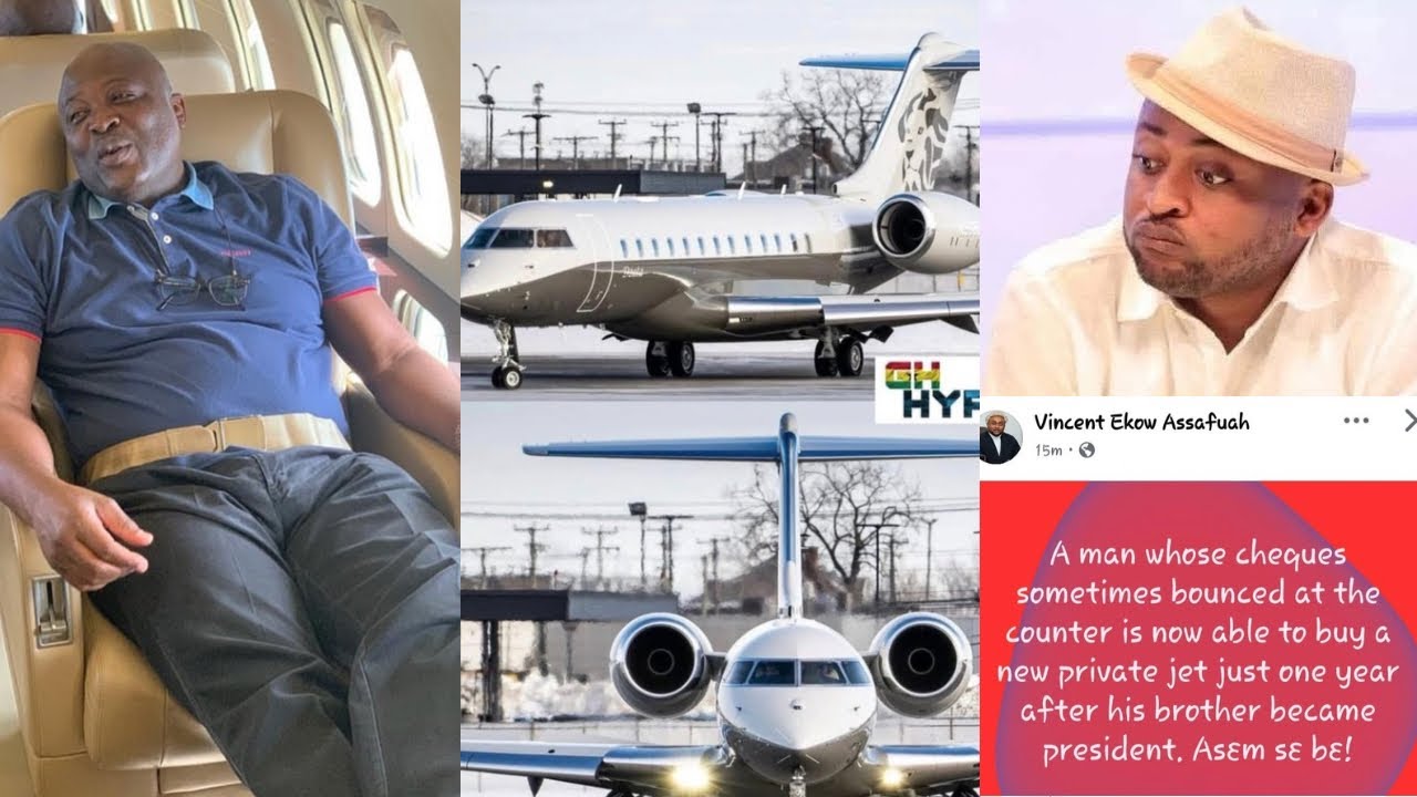 Amevlo at work 😂😂My old private jet is now an emergency air Ambulance for Ghanaians- Ibrahim Mahama 