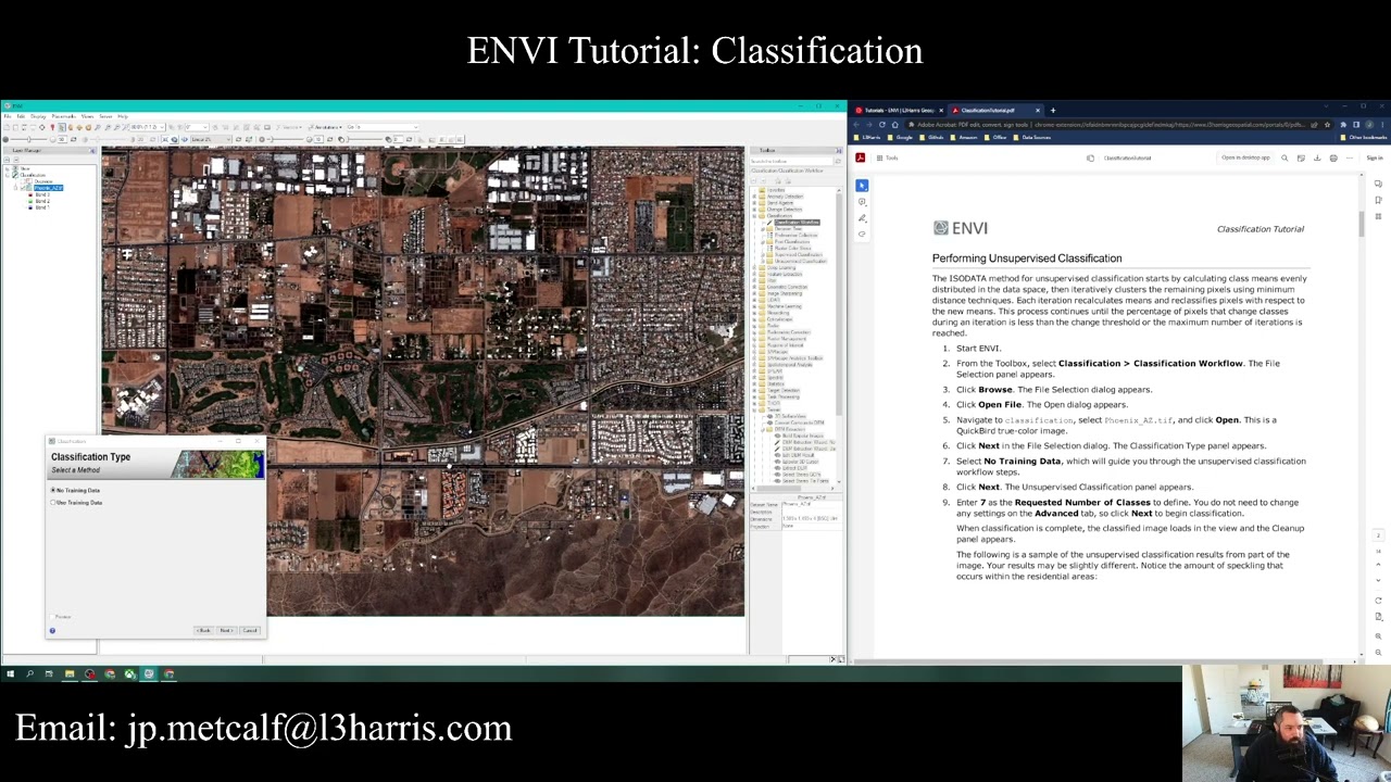 ENVI Classification Tutorial: Unsupervised and Supervised