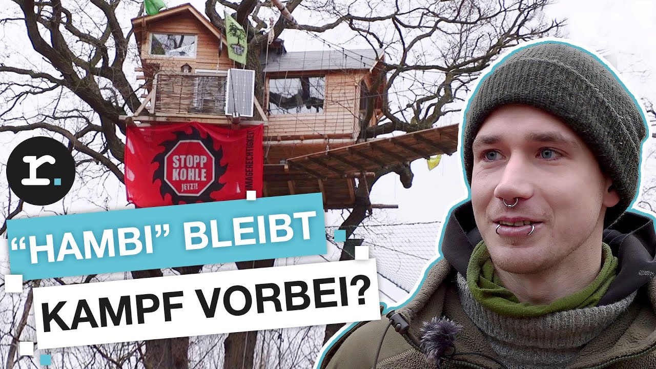 Hambacher Forst bleibt: Endet die Besetzung mit dem Kohlekompromiss? | reporter