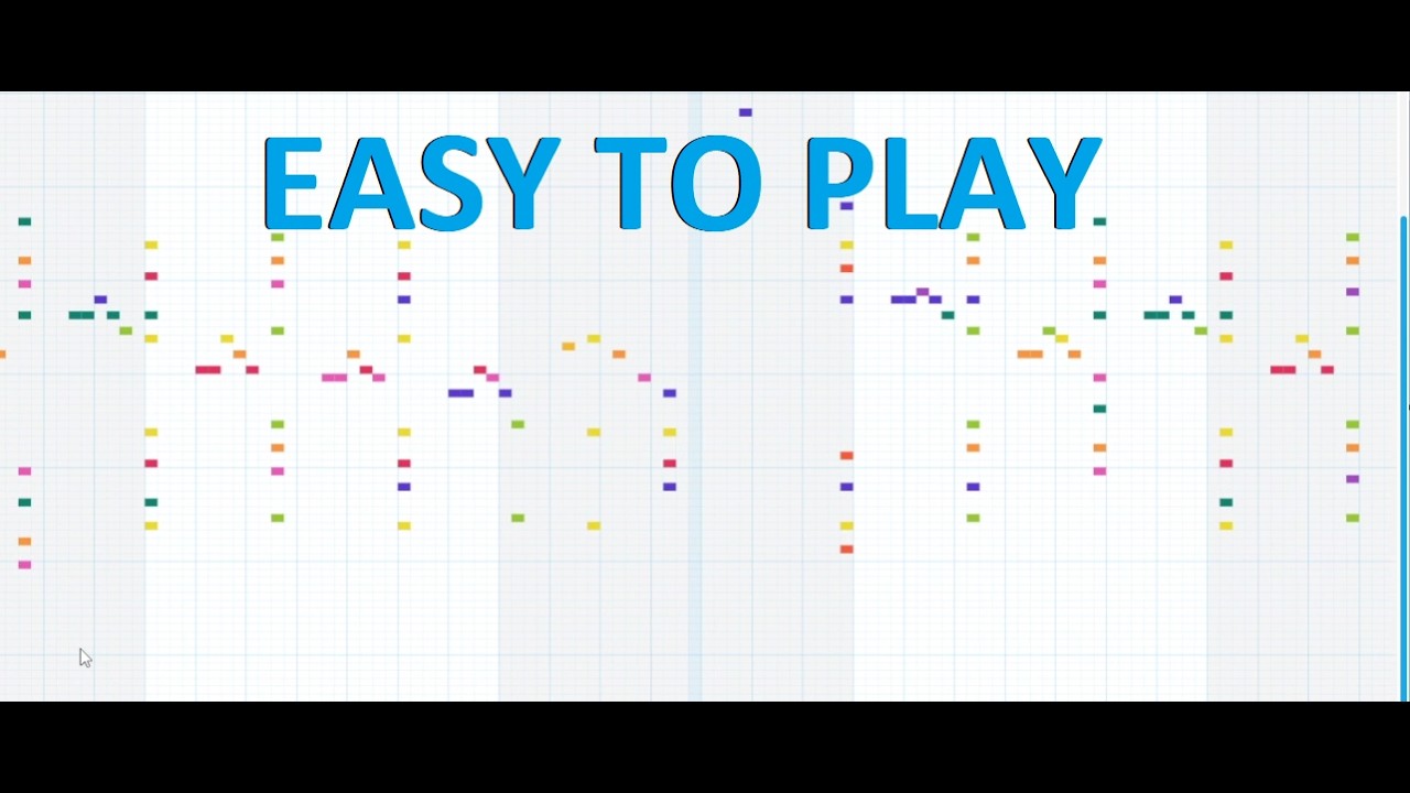 Easy Piano Songs 2: Paganini Etude No. 6 - Fel/Liszt (Part 1)