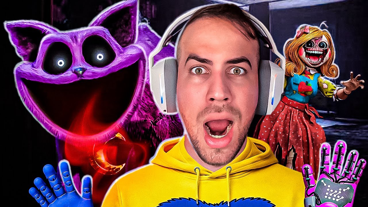 O CATNAP NÃO QUER QUE EU SAIA DA FÁBRICA! - Poppy Playtime Capítulo 3 COMPLETO e DUBLADO