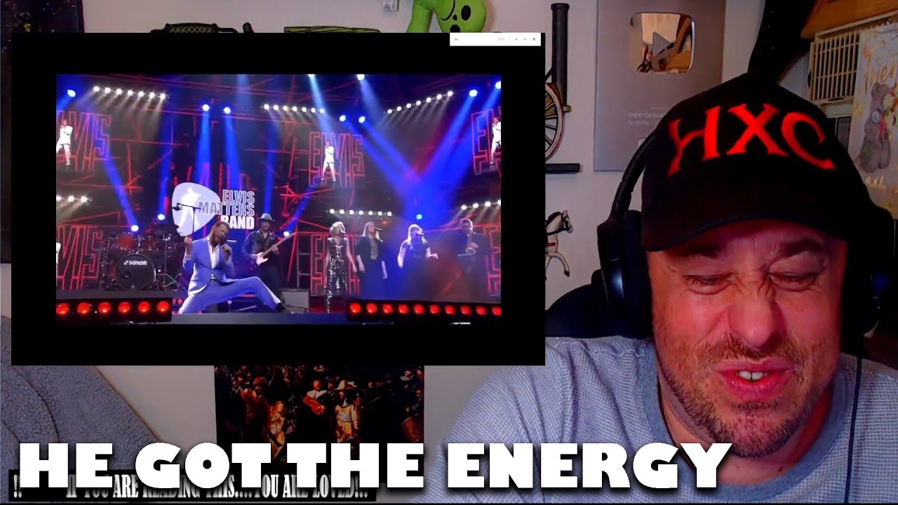 Bouke en de Elvismatters band - Suspicious minds - The Tribute REACTION!