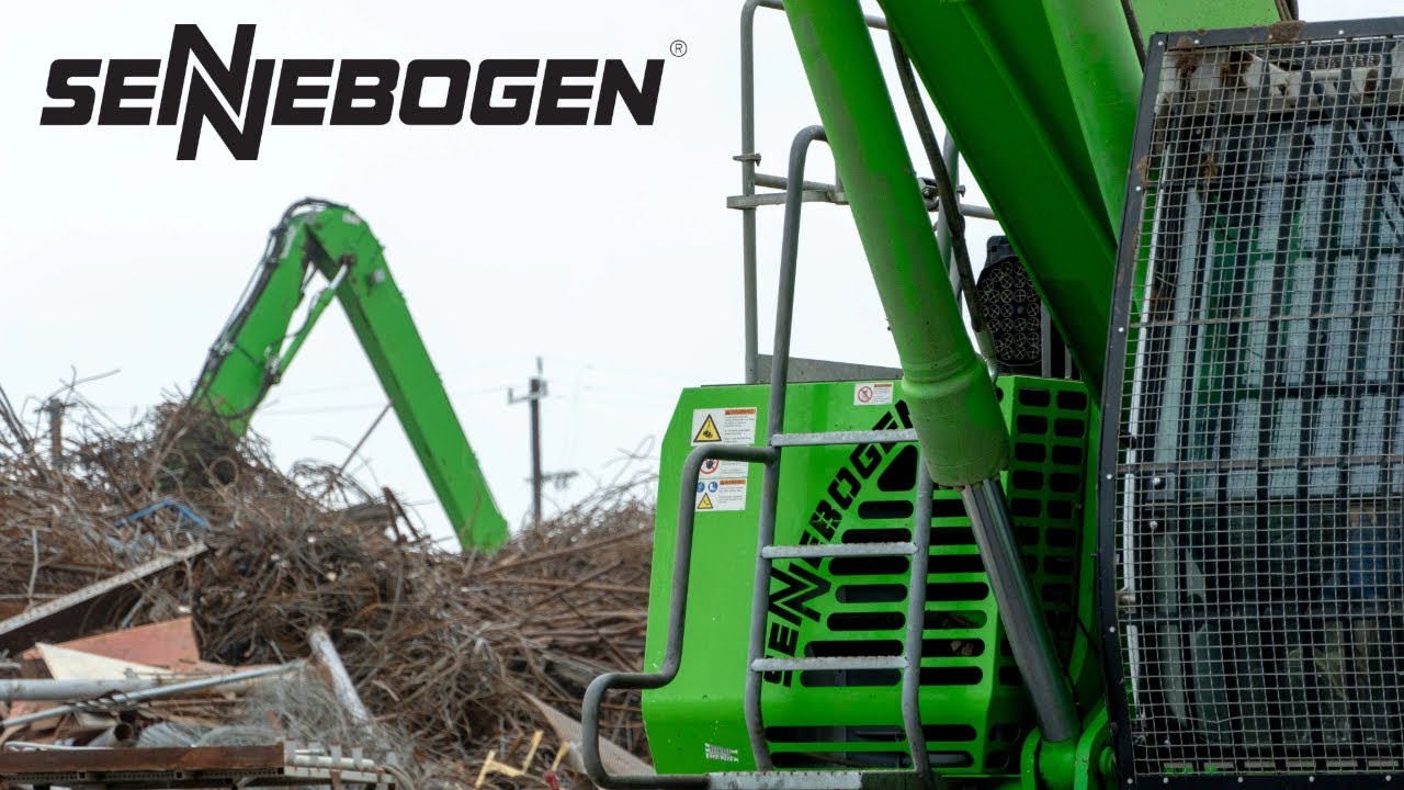 Sennebogen Scrap Application - Monterrey Metal Recycling Solutions, San Antonio TX