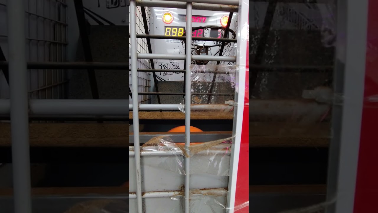 搖滾投籃機5關240秒 拿籃球很滑