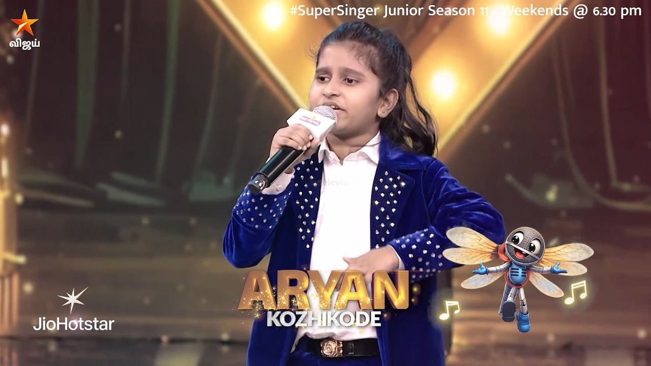 Nadodi Nadodi Song by #Aryan 😍🔥| Super Singer Junior 11 | Episode Promo