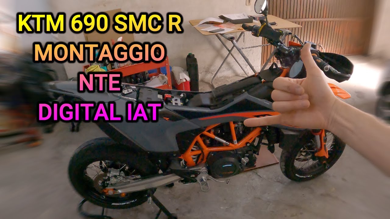 KTM 690 SMC R - NTE DIGITAL IAT - CENTRALINA AGGIUNTIVA MOTO - MONTAGGIO - DIY - [4K]