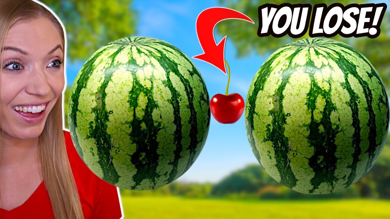 Игра Suika в реальной жизни!