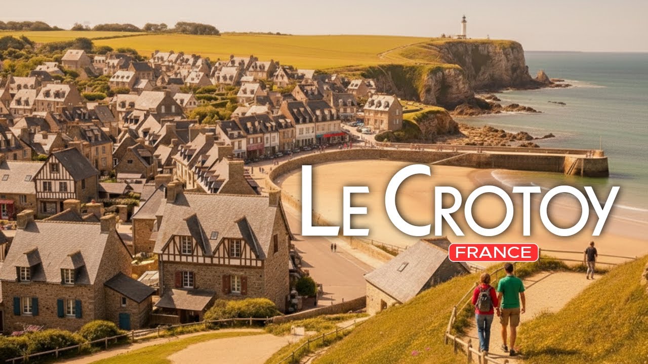 Exploring the Stunning French Coast: Le Crotoy Walking Tour 4k