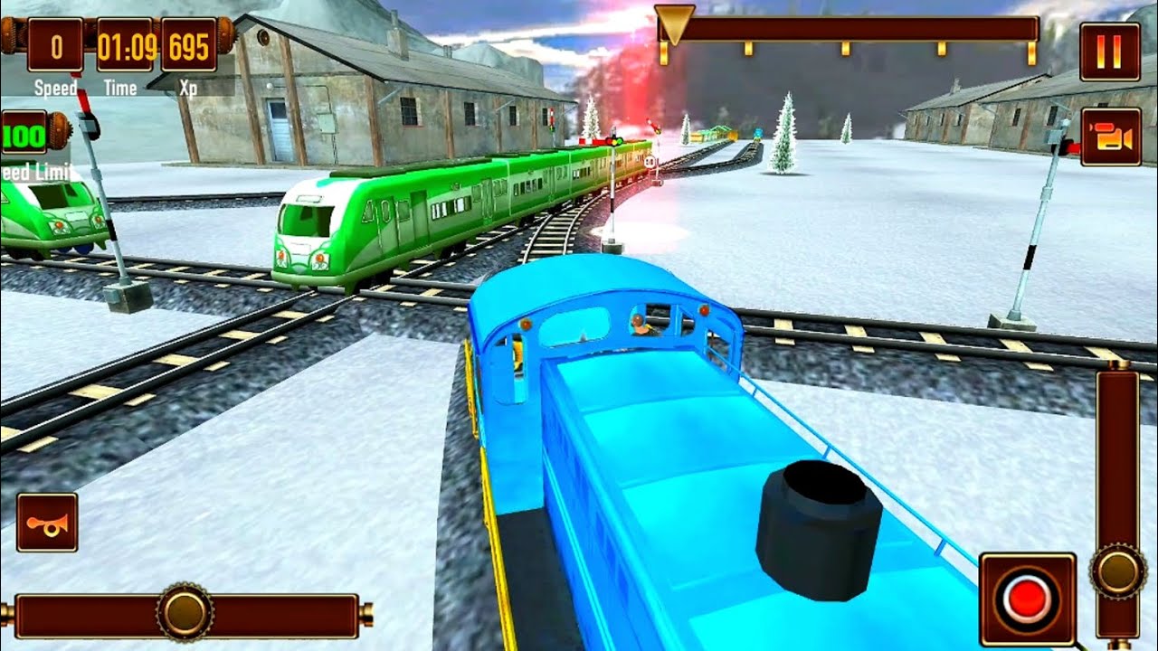 Train Transport Simulator - Panoramic Train Cars Wrecked Transport - Train Game - Gameplay #..25