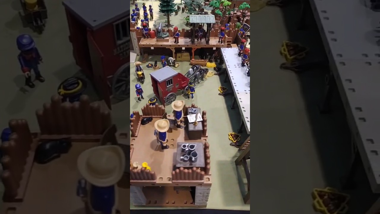 playmobil western exhibition vintage toys