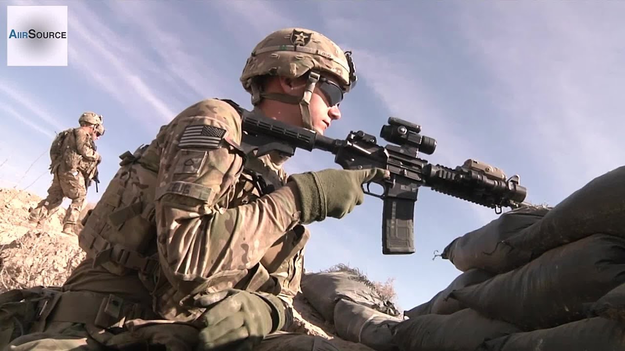 United States Army Infantry Dismounted Patrol in Panjwa'i District, Afghanistan