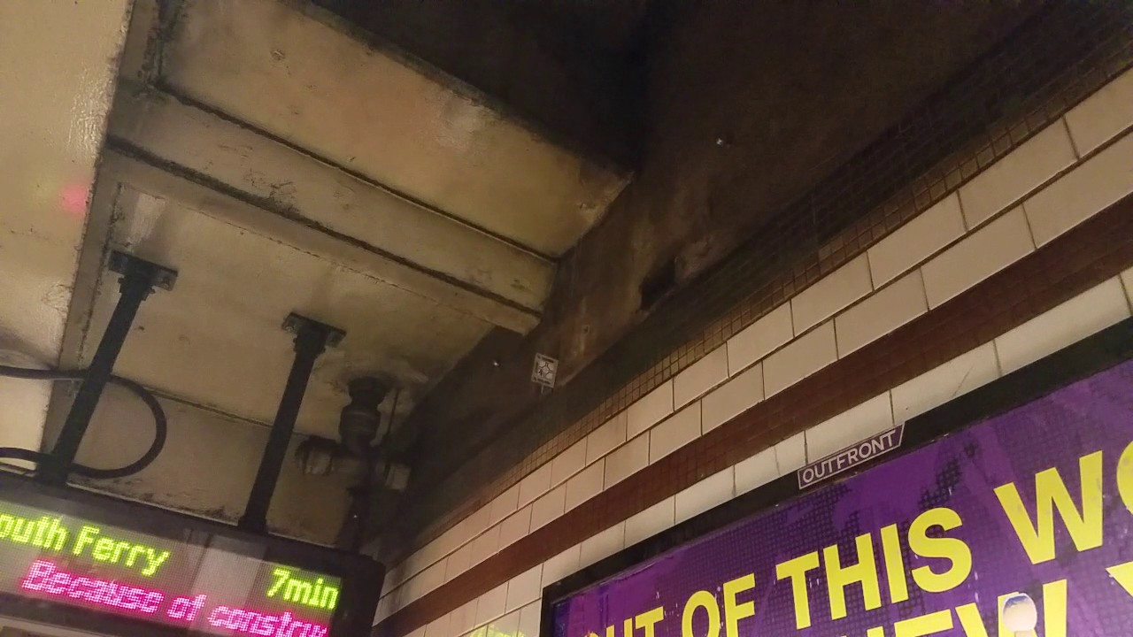 MTA Train Delays And Water Condition, Weekend Experience At IRT West 125th 2/3 Train Station