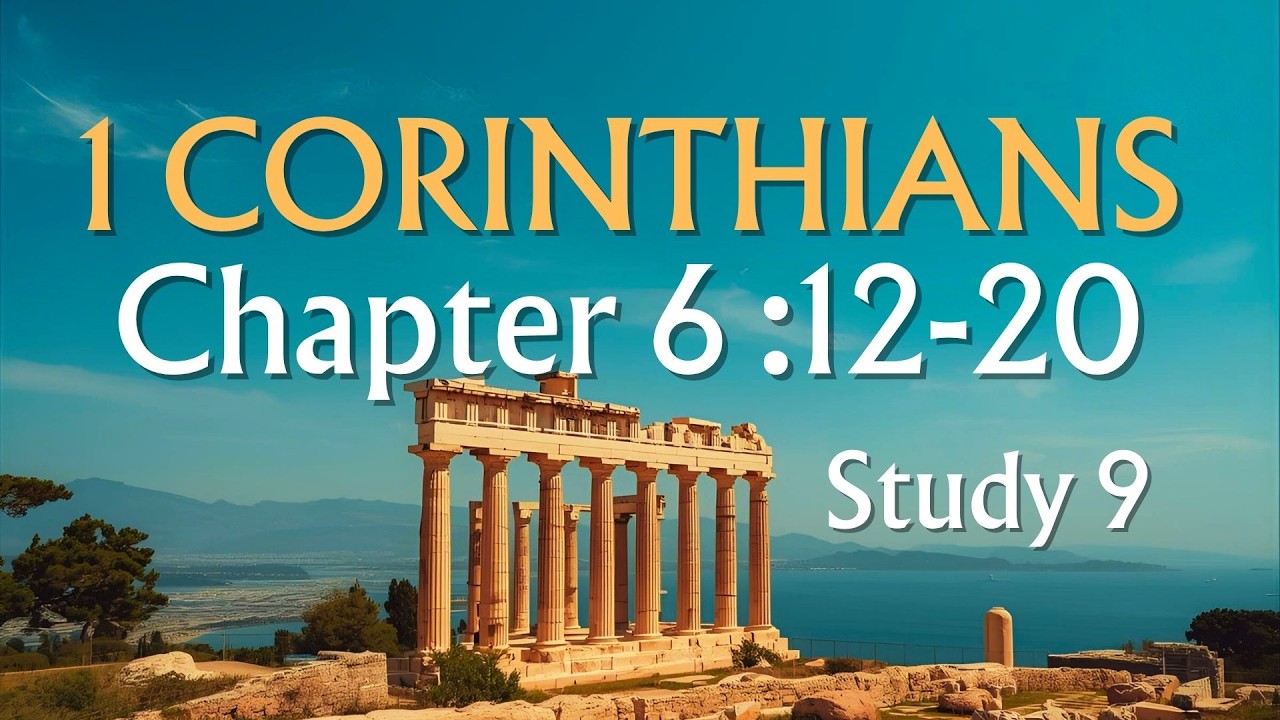 1 Corinthians • Chapter 6:12-20 • (Study #9) • You are not your own