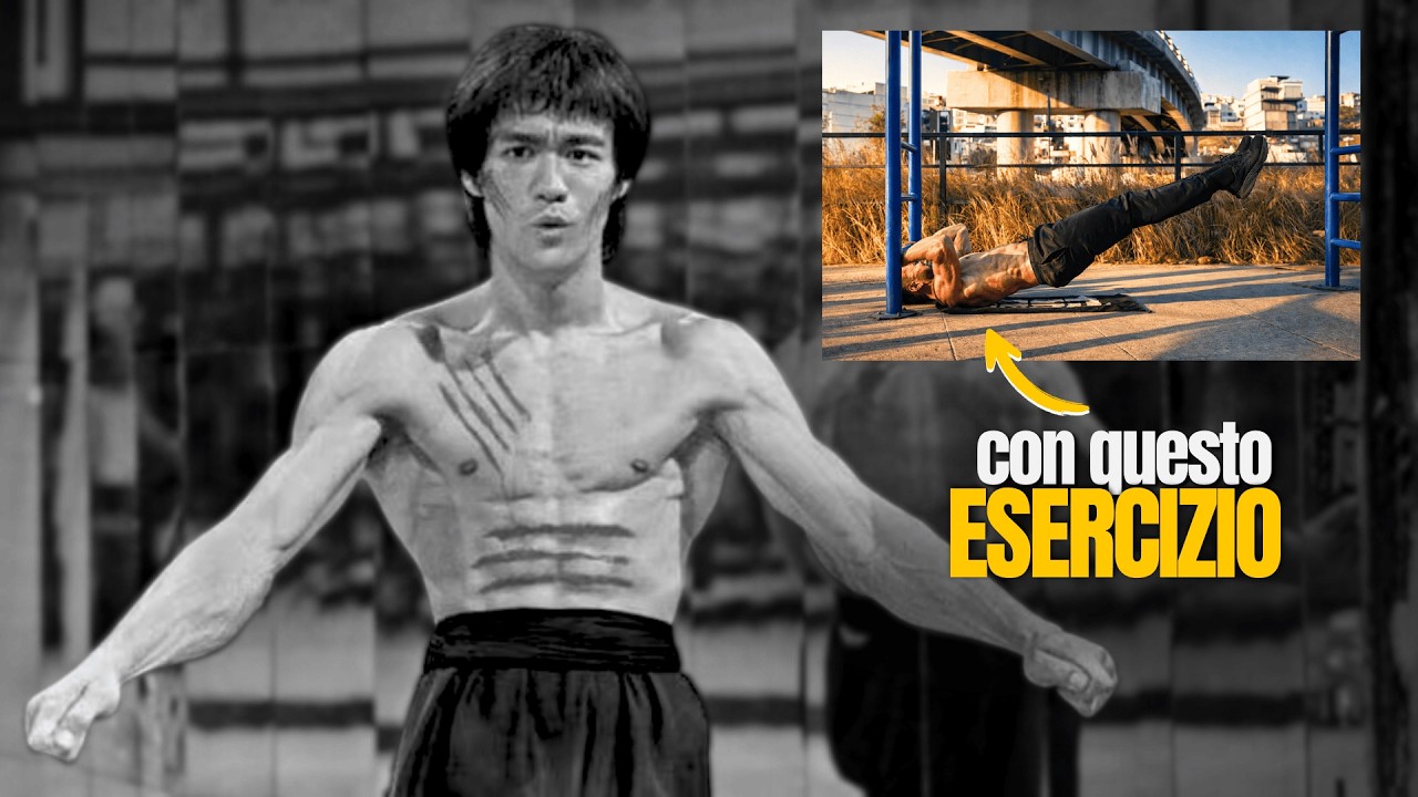 Addominali come Bruce Lee (Tutorial Dragon Flag)