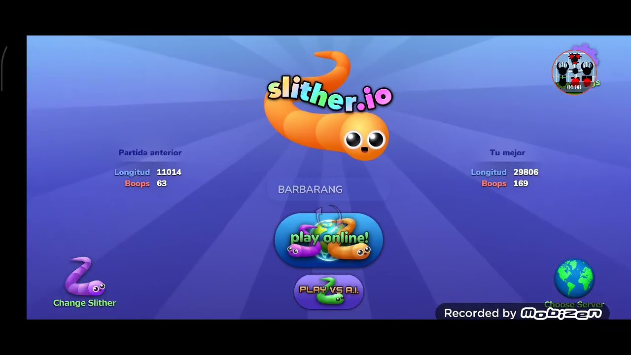 Slither.io pt8: snake rain.com(9121)