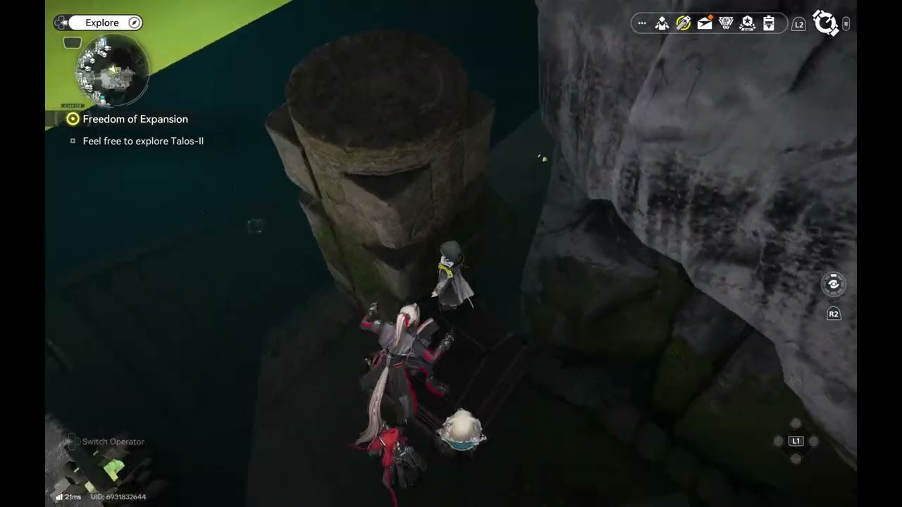 Arknight endfield Liquids filling WEIRDLY in the cave