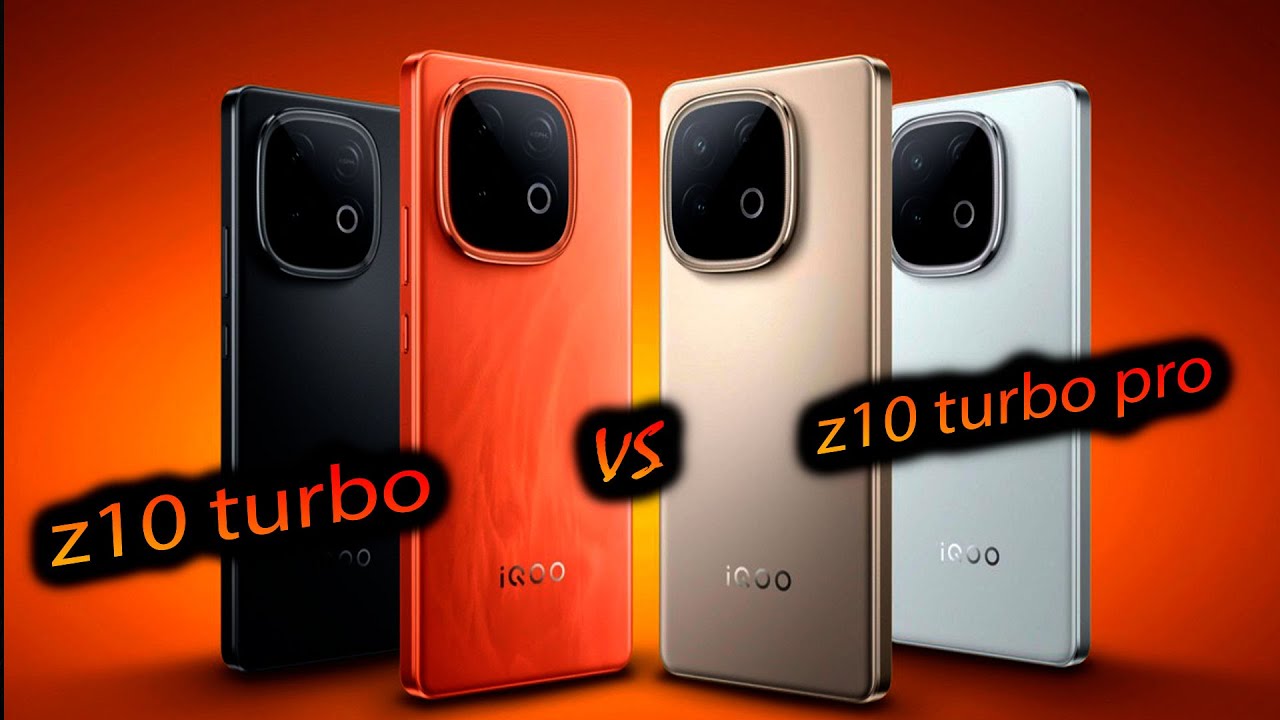Vivo. IQOO z10 Turbo vs Z10 Turbo pro (China). 