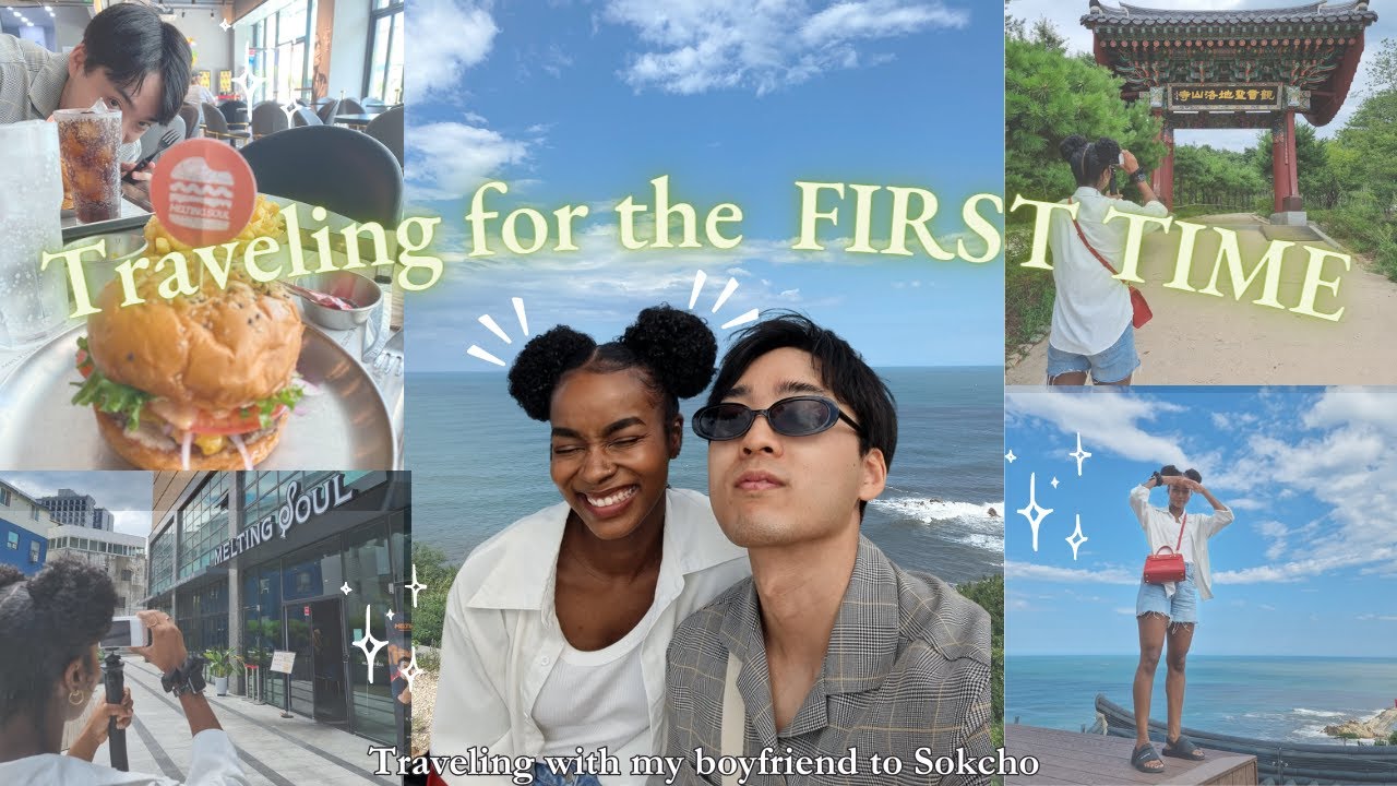 Traveling with my Korean Boyfriend for the FIRST TIME 😬 | Sokcho Road Trip 🏝️☀️ AMBW #teddyblake