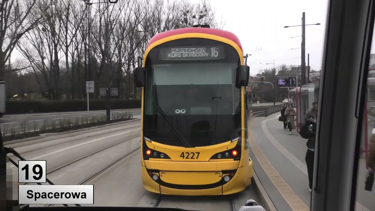 Tramwaje Warszawa 2026 Linia 19