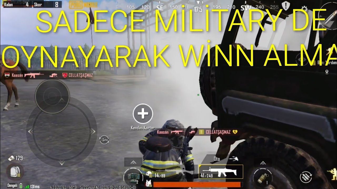  MİLİTARY DEN ÇIKMADAN OYNAMAK WİNN CHALLENGE