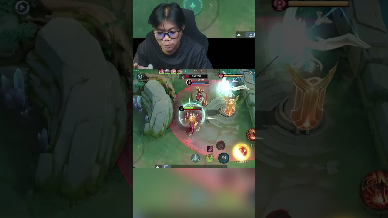 melawan terizla #mobilelegends