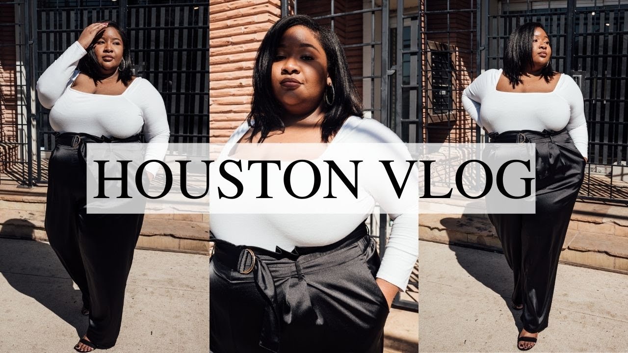 VLOG | A Day in Houston! Apartment Tour, Eating out, Shopping & Cook with me | FROM HEAD TO CURVE