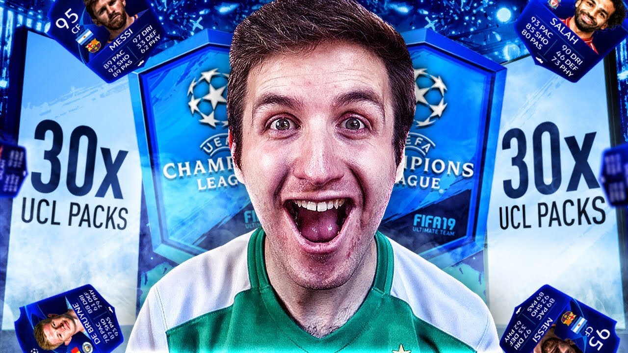 30 GUARANTEED 81+ CHAMPIONS LEAGUE PACKS!