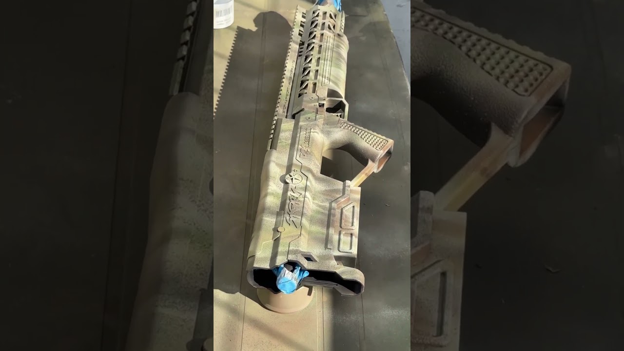Pc1 storm paintjob mode ON #airsoft #softair #gameplay #asmr #ghillie #hpa #pc1