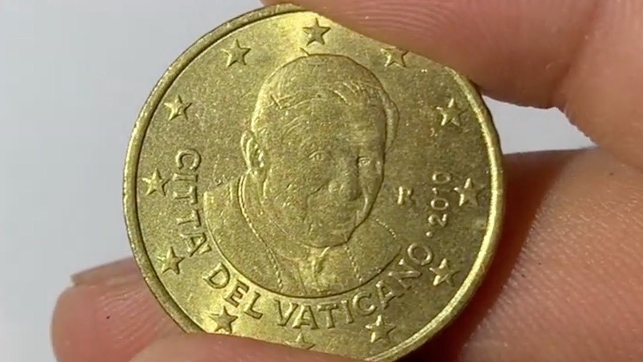 2010 Vatican City 50 Euro Cents Coin • Values, Information, Mintage, History, and More