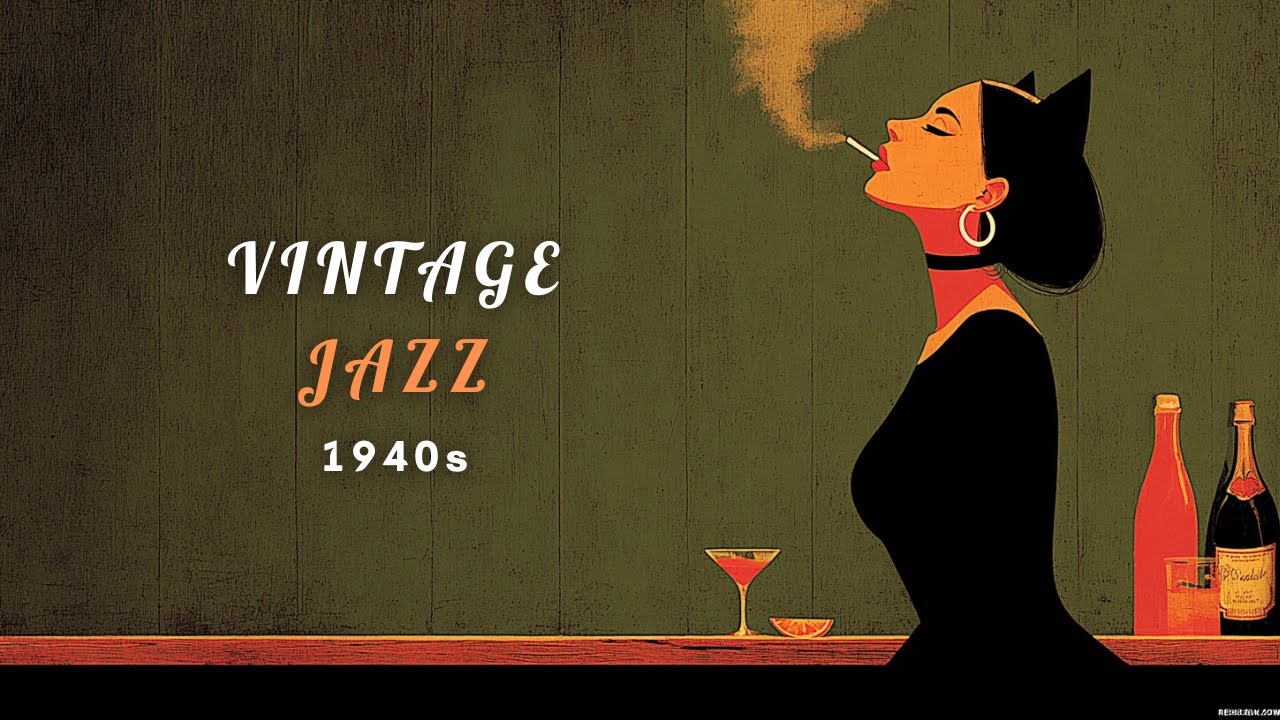 1940's Vintage Jazz Playlist - Find your compass in a minor key. | MEOW JAZZ