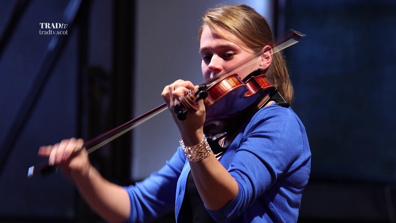 Maggie Adamson performs live at the Glenfiddich Fiddle Championship Celebration at Blair Castle