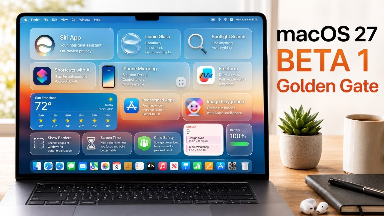 macOS 27 Golden Gate &mdash; Полный обзор новинок