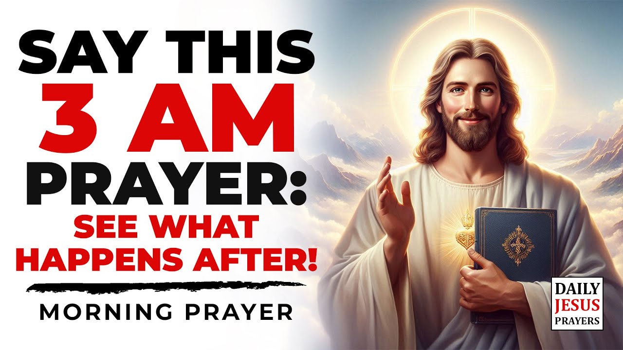 This Why God Wakes You up at 3:00 in The Morning! (Christian Motivation)