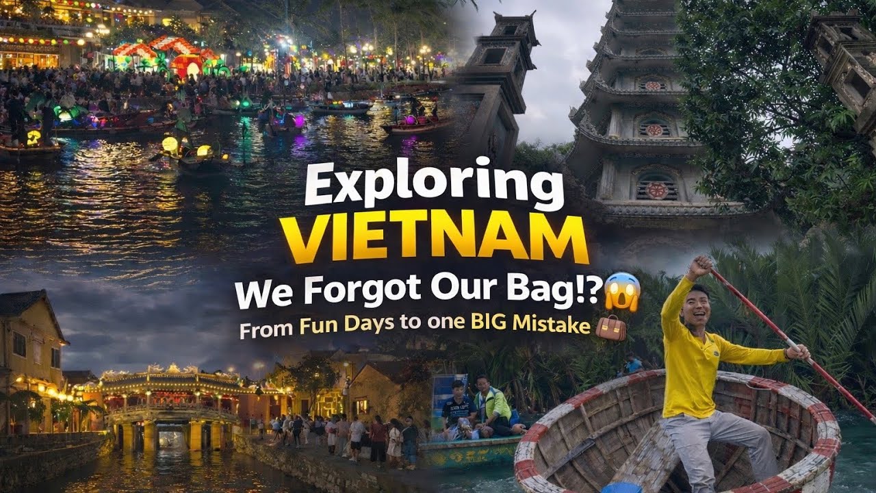 We Just Forgot Our Bag… 😭 | Vietnam Trip Gone Wrong? | Vietnam Travel Vlog 