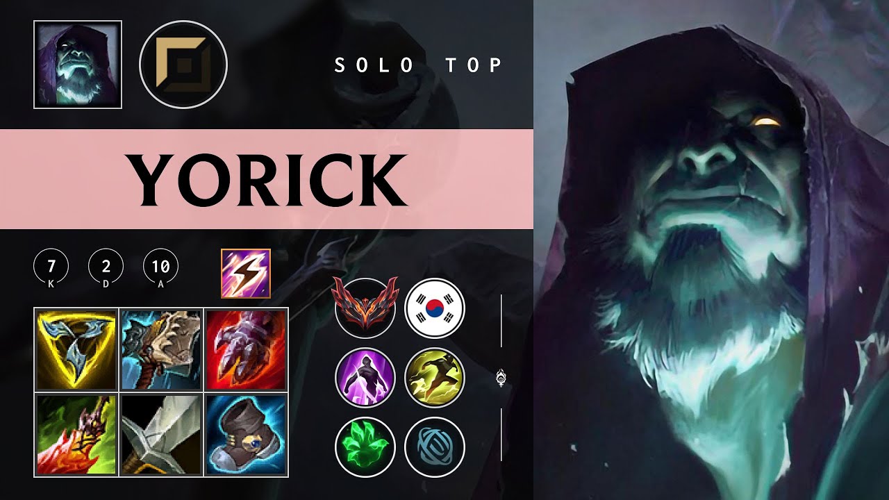 Yorick Top vs Vladimir - KR Grandmaster Patch 26.01
