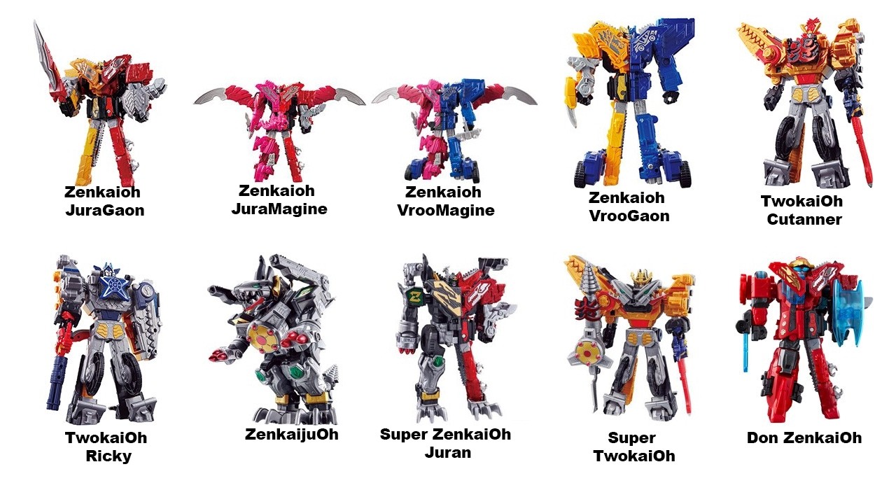 All Zenkaiger Mecha Explained in 4 Minutes ⚡ Super Robot Guide
