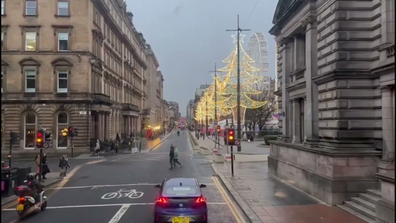 Christmas Lights in City Centre
