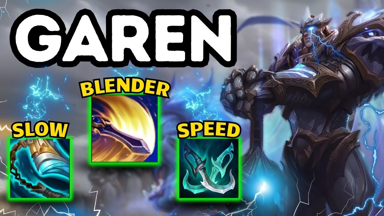 GAREN na mid, ale to BUILD gdzie klikam [E] i jestem BLENDEREM! | League of Legends 2025