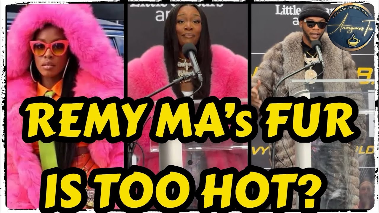 CLARESSA SHIELDS REMY MA FUR TOO HOT? & more @ PRESS CONFERENCE