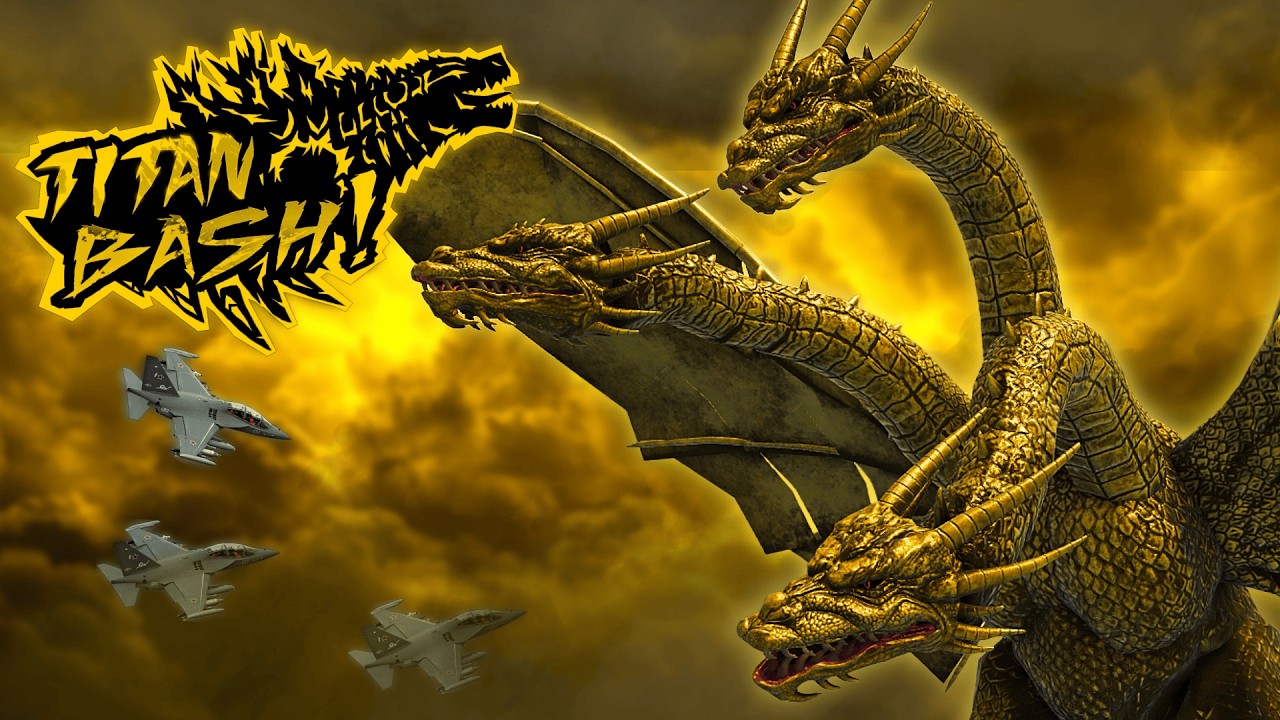 HEISEI GHIDORAH IS HERE IN TITAN BASH!! TITAN BASH ROBLOX