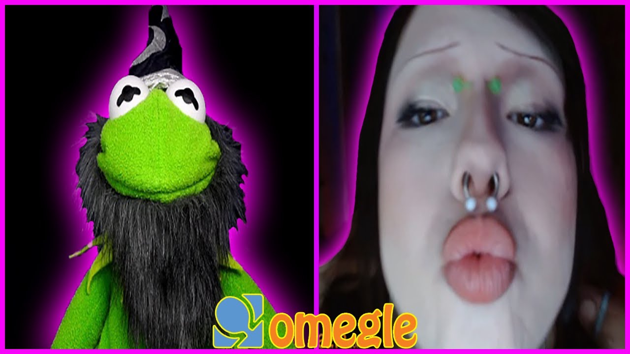 Кермит демонстрирует свои новые фокусы на Omegle