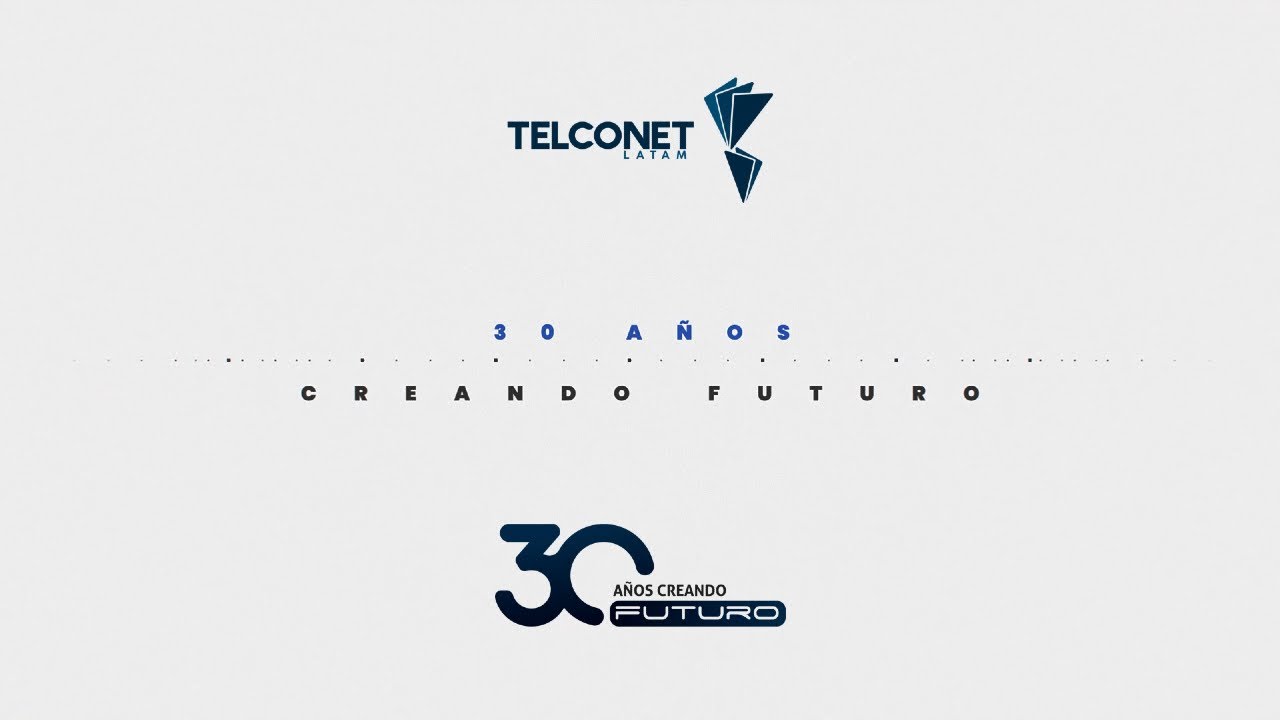 ¡30 años creando futuro! Timeline Telconet