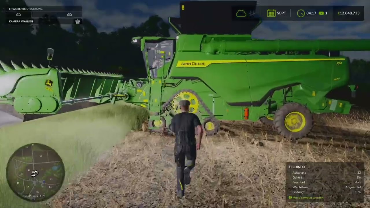 Farming Simulator 25 PS5  Teil 2 Heute kommt der Mais ab  let's go