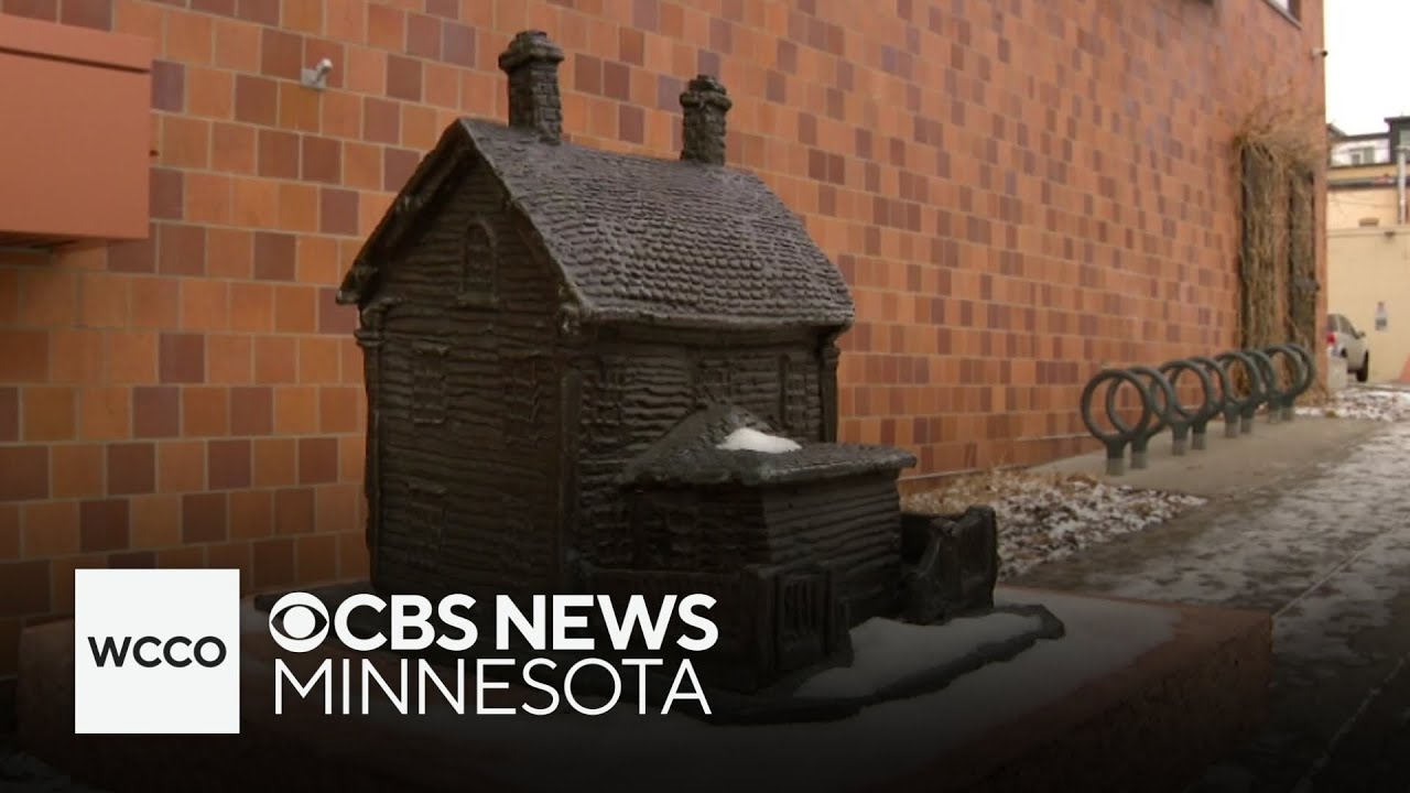 Miniature sculptures historic Minneapolis neighborhood