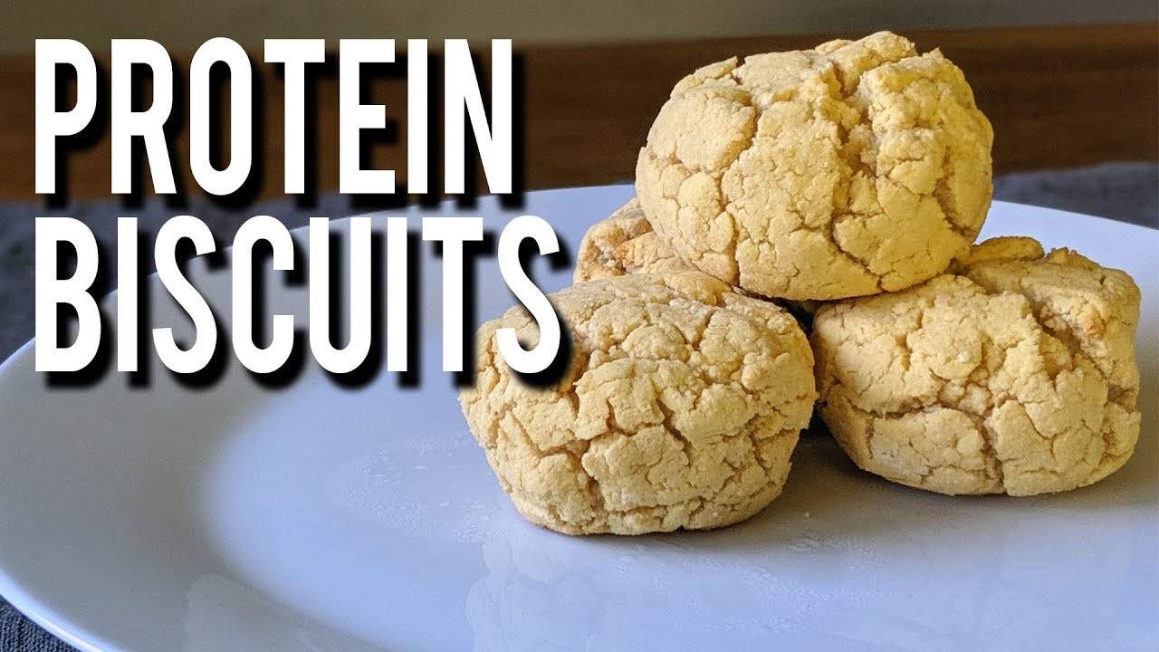 Low Carb Protein Biscuits Recipe | Tasty Homemade Snack!