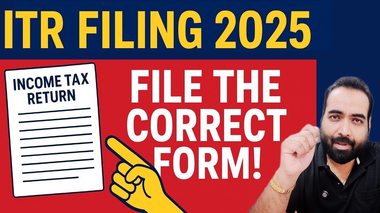 Which ITR Form Should You File? ITR Filing 2025: ITR-1 to ITR-7 | Which Form is Right for You?