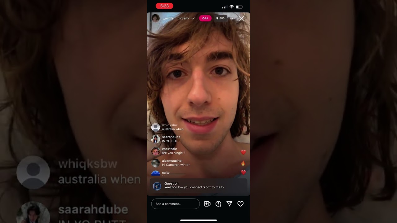 Cameron winter hospital live stream (07/07/25)