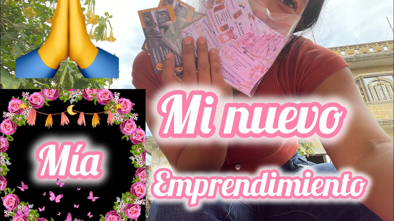 Mi nuevo emprendimiento desde casa!🙏🏻🩷