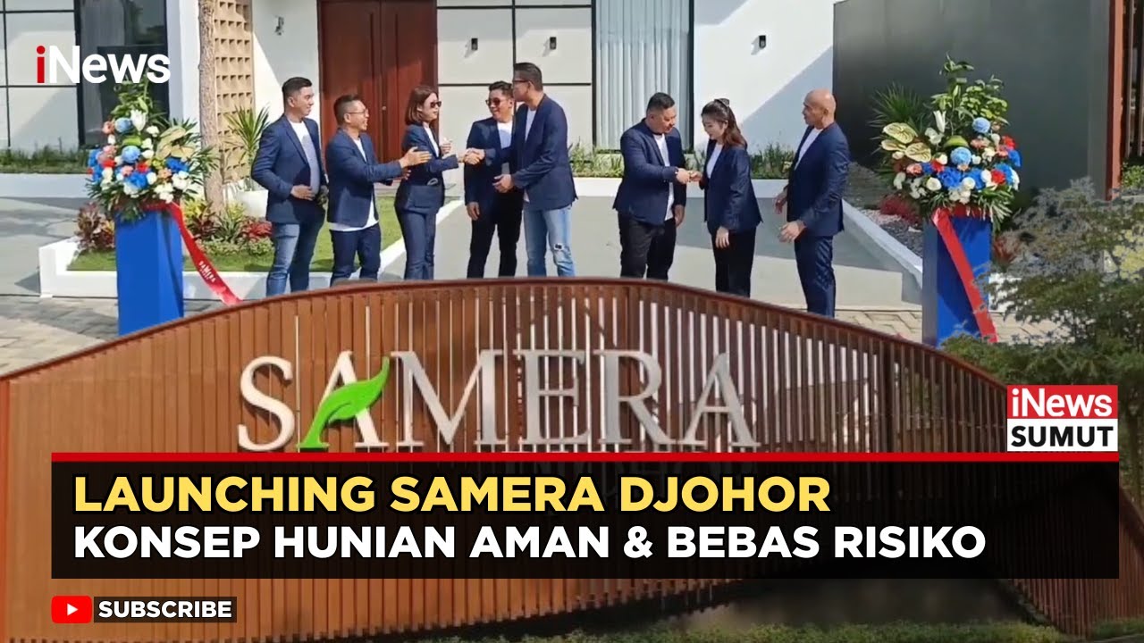 Launching Samera Djohor: Pasca Banjir Sumut, Hunian Bebas Banjir Jadi Prioritas | iNews Sumut